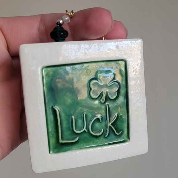 Luck of the Irish 🍀 3 St. Patrick's Day window hanging decorations 🍀 - Picture 2 of 4